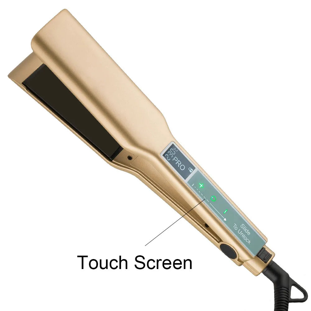 Touch Screen MCH Wide Plate Gold Brazilian Keratin Treatment Titanium Kairos Beautys