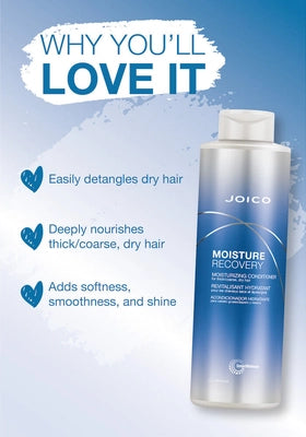 Joico Moisture Recovery Moisturizing Conditioner 1 L/33.8 OZ