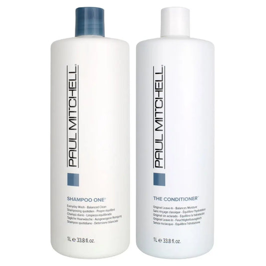 Paul Mitchell Duo Shampoo 1L/33.8 and One and conditioner 300ml/10.14oz