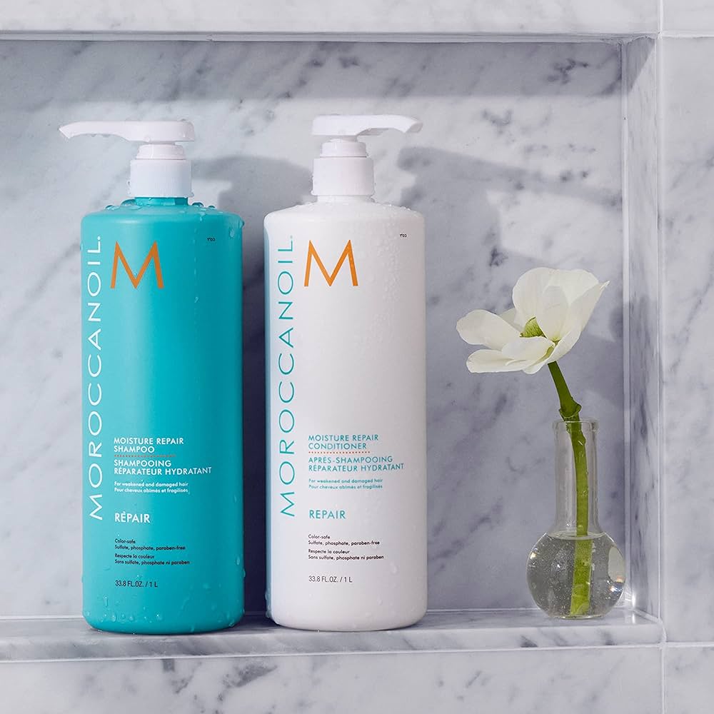 Moroccanoil Shampoo & Conditioner Repair Half-Liter Set 500ml/16.9oz