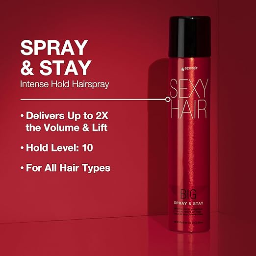 SexyHair Big Spray & Stay, 9oz / 266ml.