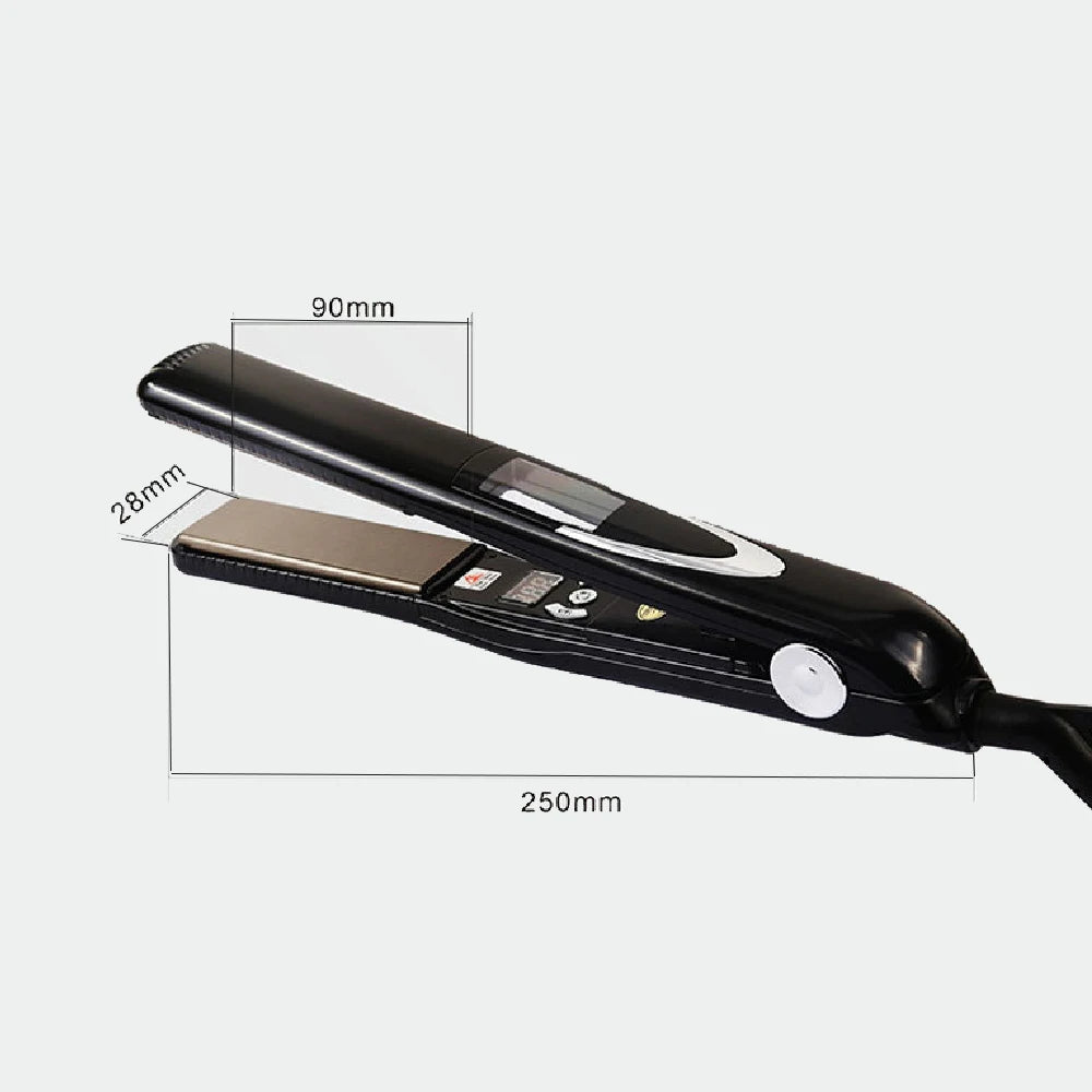 RUCHA Vibrating Hair Straightener Professional Titanium Plate Keratin Vibrate Massage 450F Flat Iron Fast Heating Hair Irons