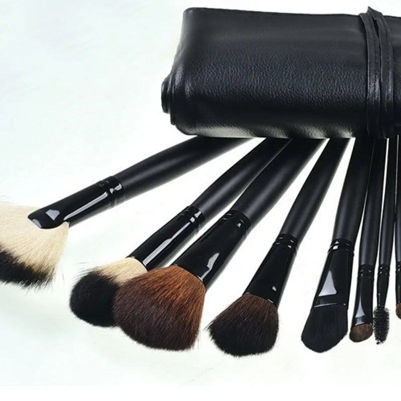 Gift Bag Of  24 pcs Makeup Brush Sets Professional Cosmetics Brushes Eyebrow Powder Foundation Shadows Pinceaux Make Up Tools