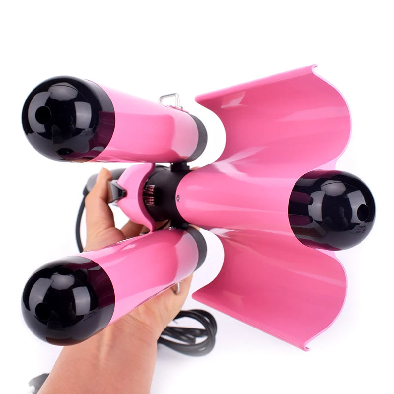 Professional Hair Curling Iron Ceramic Triple Barrel Hair Curler Irons Hair Wave Waver Styling Tools Hair Styler Wand