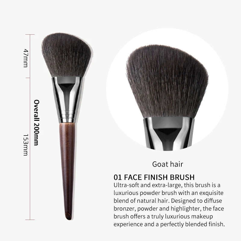 OVW 1pcs TAPERED HIGHLIGHTER Perfect Professional Individual Face Brush Cosmetic Makeup Brush Blush Powder Setting Base