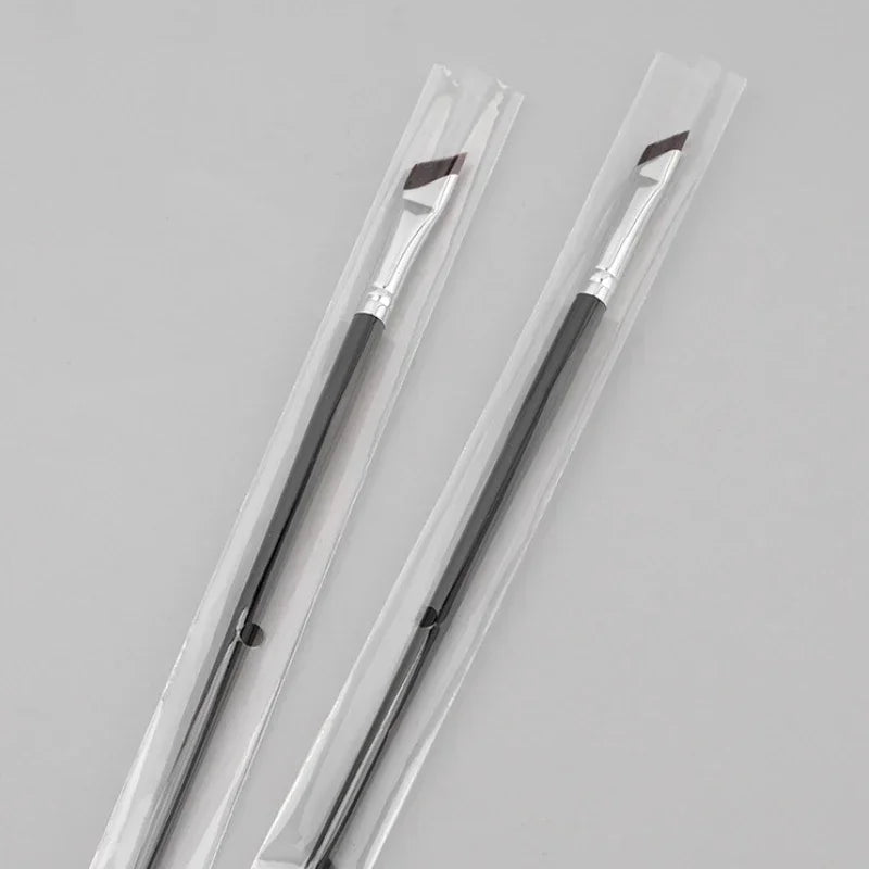 1pcs Blade Eyeliner Brush Ultra Thin Fine Angle Flat Eyebrow Brushes Liner Brow Place Makeup Precise Detail