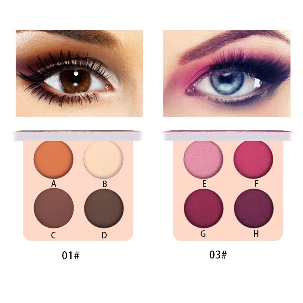 Matte Eyeshadow Palette Nude Minerals Professional Eye Shadow Powder Pigment Cosmetic Waterproof Matte Makeup Eyeshadow Pallete