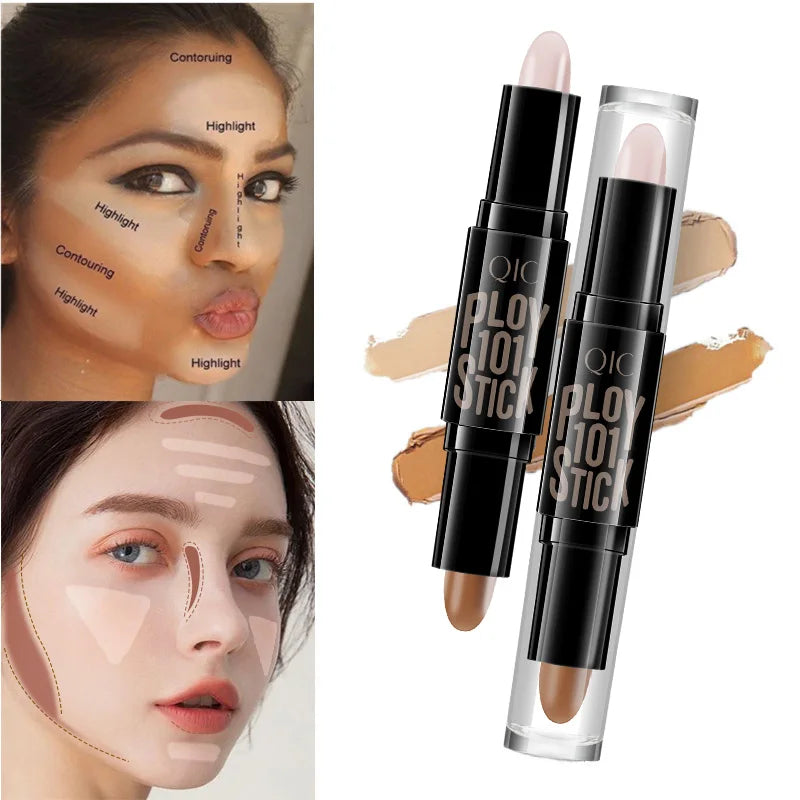 Face Freckles Foundation Concealer Pen Long Lasting White Dark Circles Corrector Contour Eye Stick Pencil Cosmetic Makeup