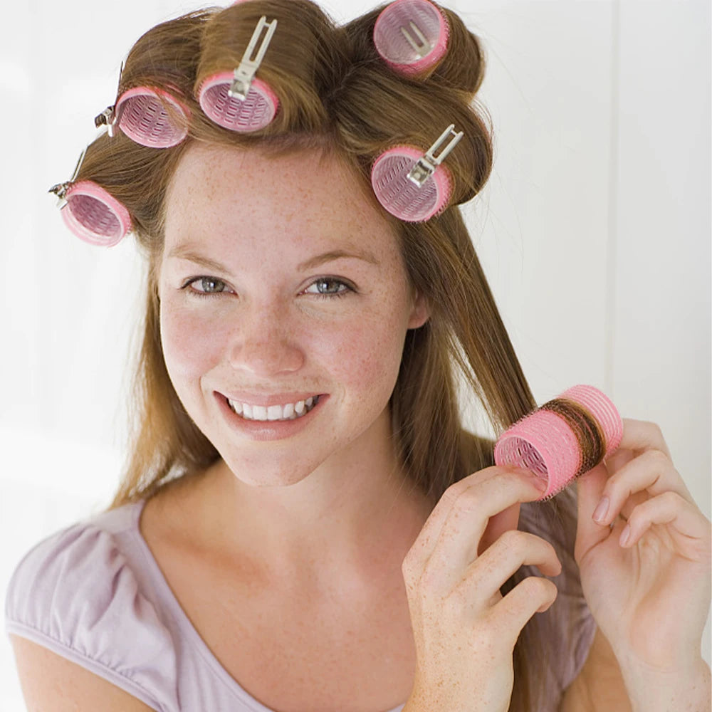 1/5/10PCS Hair Rollers Self-Grip Holding Self-Adhesive Air Bangs Curling Roller Natural Curlers No Heat DIY Curling Styling Tool