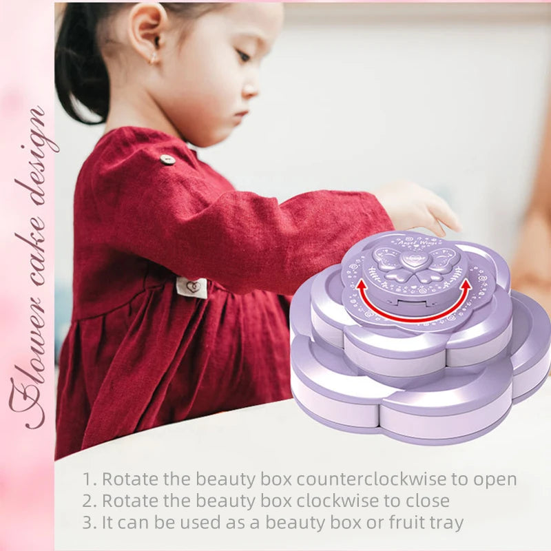 Kids Makeup Tool Cosplay Cosmetic Kits For Children Pretend Play Toys For Princess Girl Beauty Toys Fun game