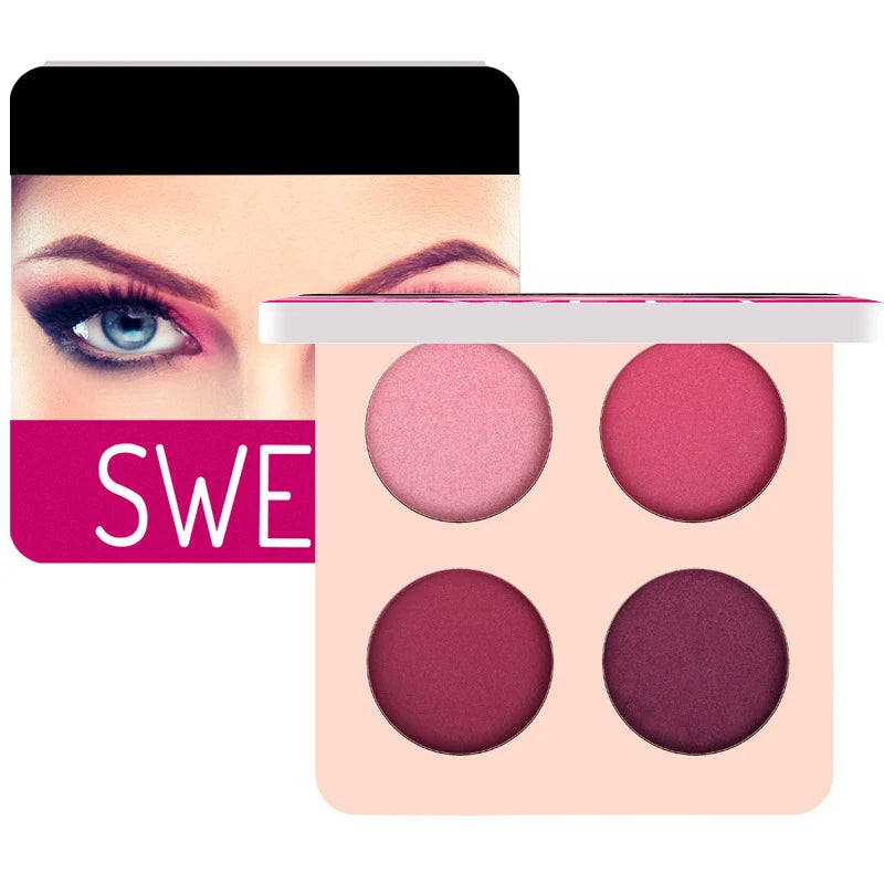 Matte Eyeshadow Palette Nude Minerals Professional Eye Shadow Powder Pigment Cosmetic Waterproof Matte Makeup Eyeshadow Pallete