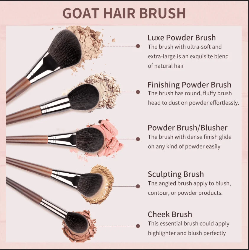 OVW 1pcs TAPERED HIGHLIGHTER Perfect Professional Individual Face Brush Cosmetic Makeup Brush Blush Powder Setting Base