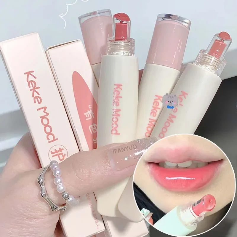 Mirror Jelly Lip Gloss 4 Colors Lasting Hydrating Glossy Lip Glaze Serum Moisturizing Crystal Liquid Lipstick Makeup Cosmetics