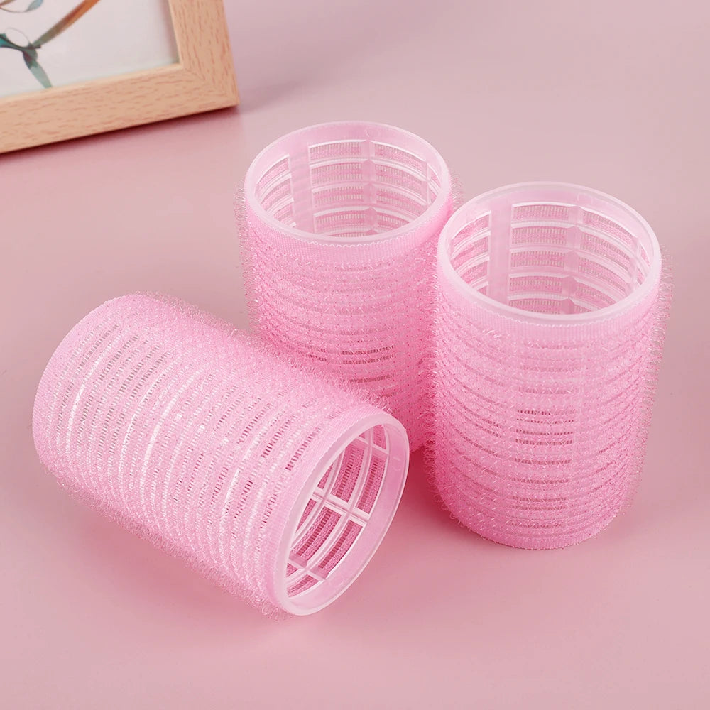 1/5/10PCS Hair Rollers Self-Grip Holding Self-Adhesive Air Bangs Curling Roller Natural Curlers No Heat DIY Curling Styling Tool