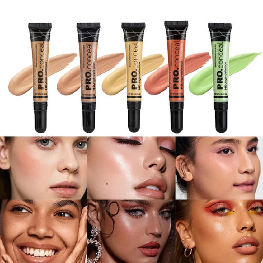 Pro.Conceal Face Make Up Concealer Acne Contour Palette Makeup Contouring Foundation Waterproof Full Cover Dark Circles Cream