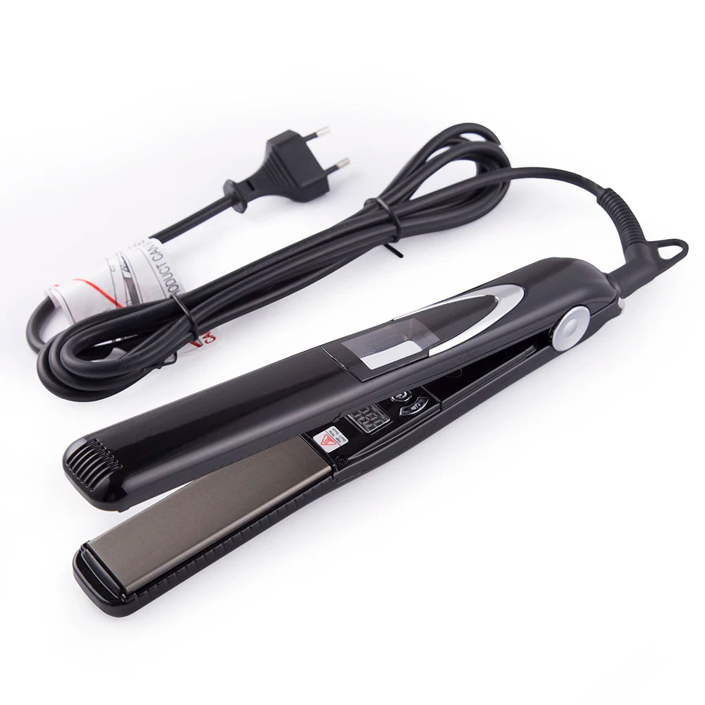 RUCHA Vibrating Hair Straightener Professional Titanium Plate Keratin Vibrate Massage 450F Flat Iron Fast Heating Hair Irons