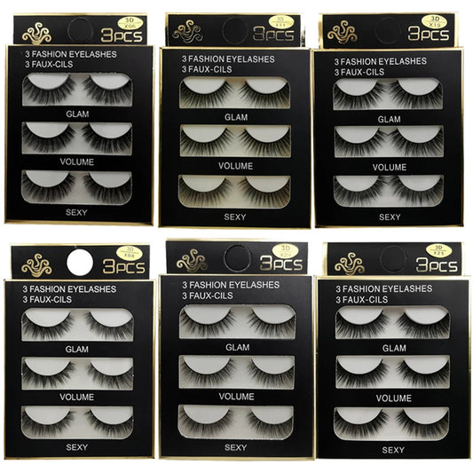 SHIDISHANGPIN Eyelashes Mink Eyelashes Natrual Long Lashes 100% Cruelty Free Mink False Lashes Reasuble High Quanlity Makeup