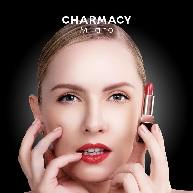 CHARMACY Moisturizing Luxury Lipstick Velvet High Quality Lipsticks Shiny Professional Makeup Cosmetic for Lip Women