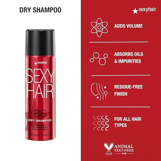 SexyHair Big Dry Shampoo 3.4oz / 150ml.